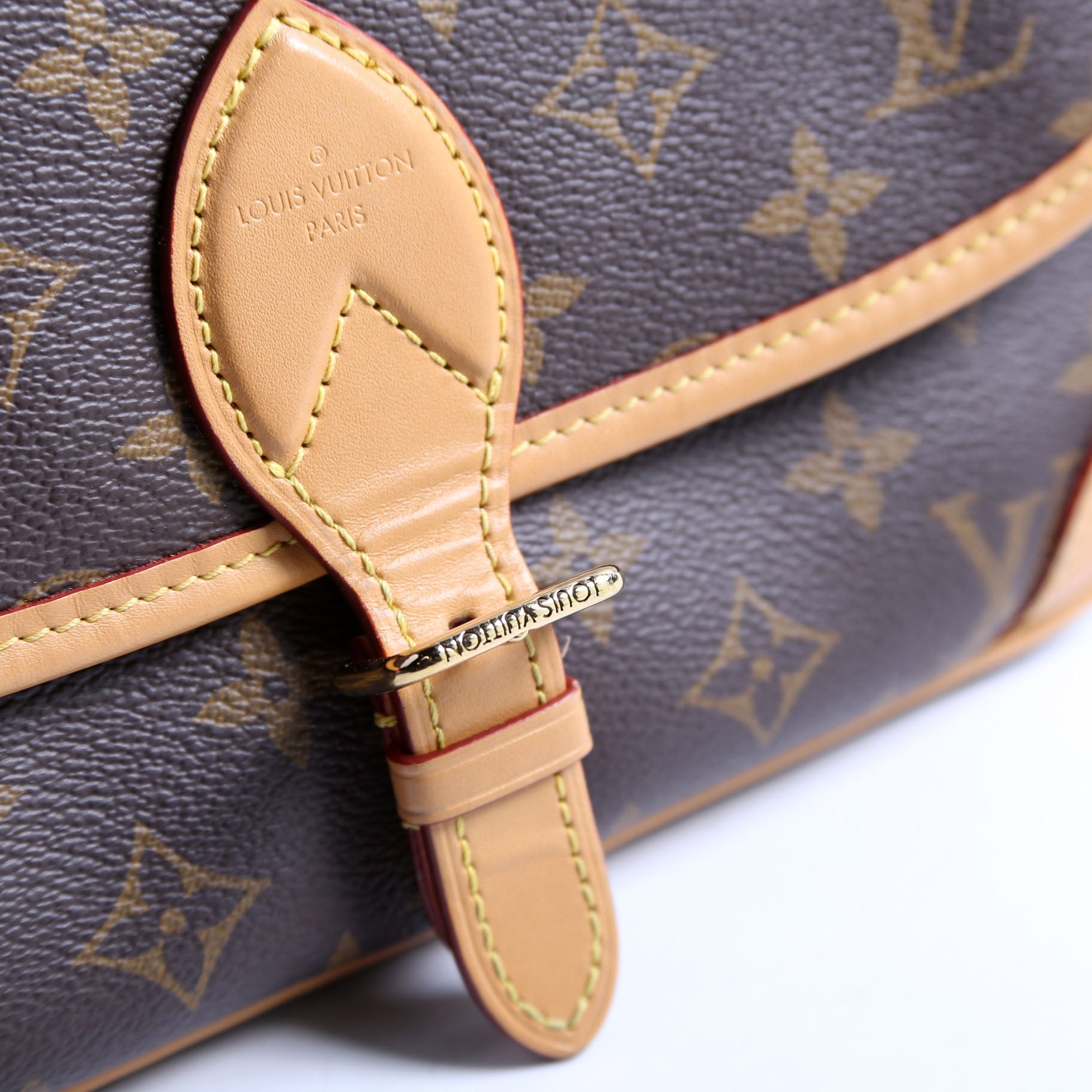 Diane NM Satchel Monogram Pink