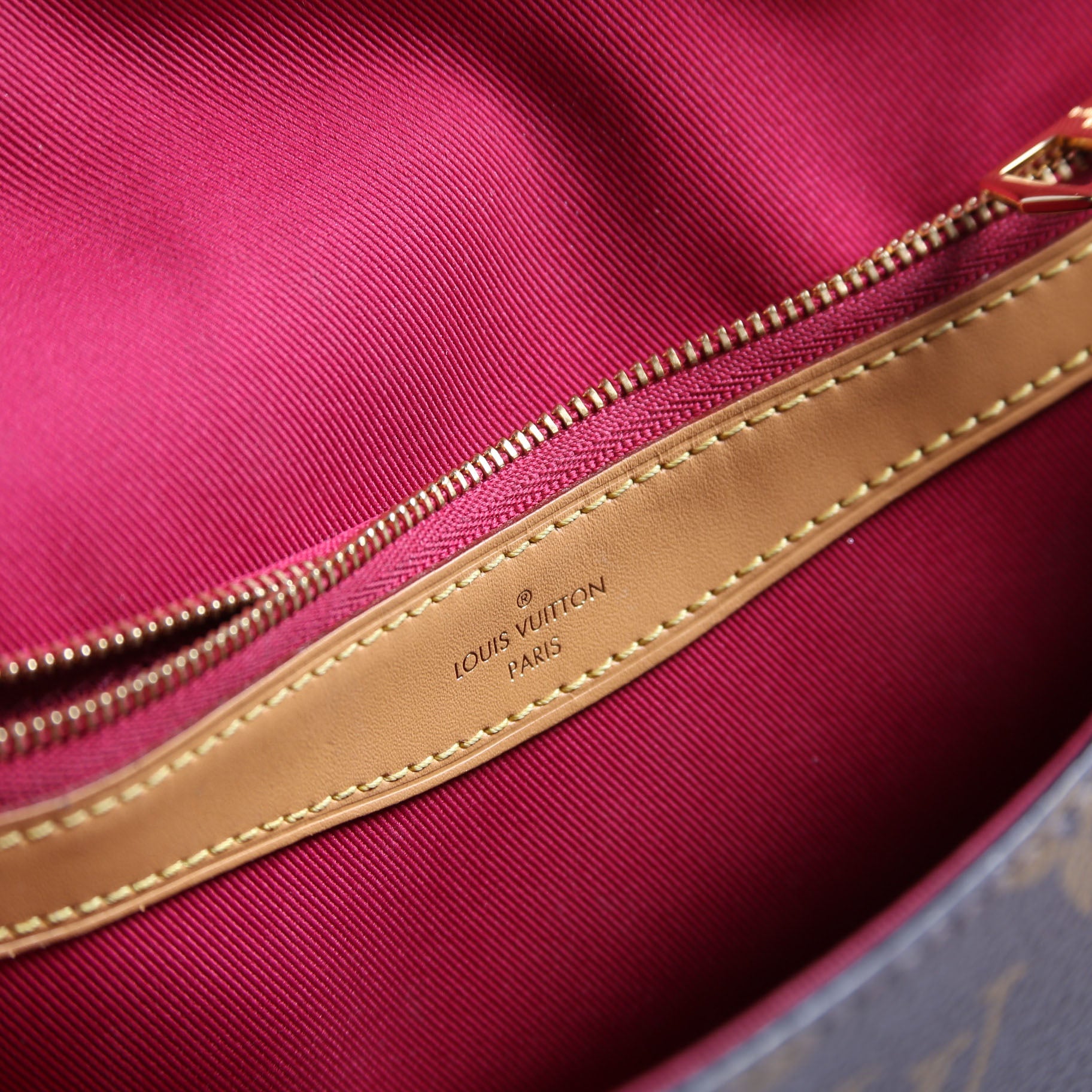 Diane NM Satchel Monogram Pink