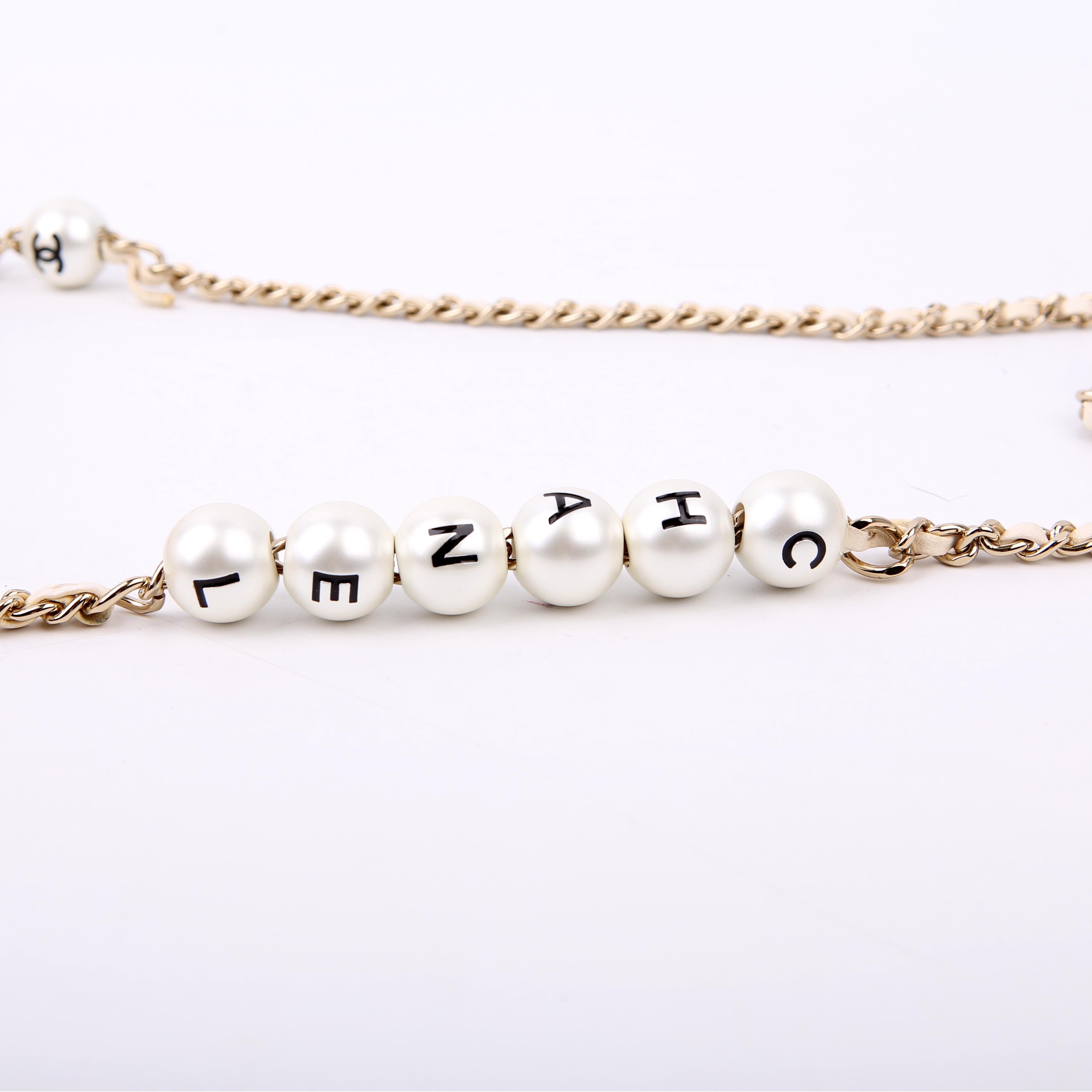 My Precious Pearls Small Chain 29M White