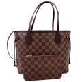 Neverfull with Wallet PM Damier Ebene Red
