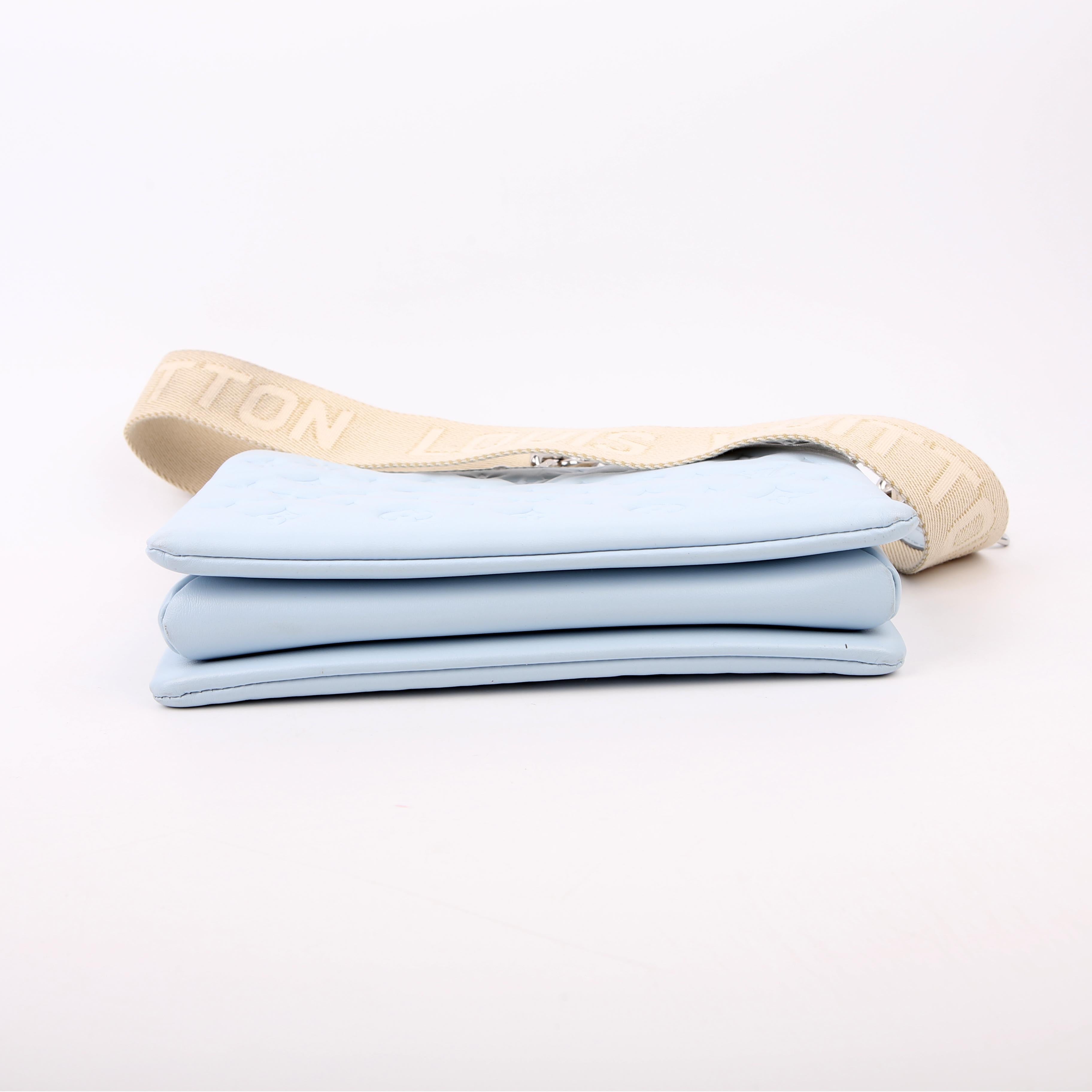Coussin PM NV Lambskin Blue