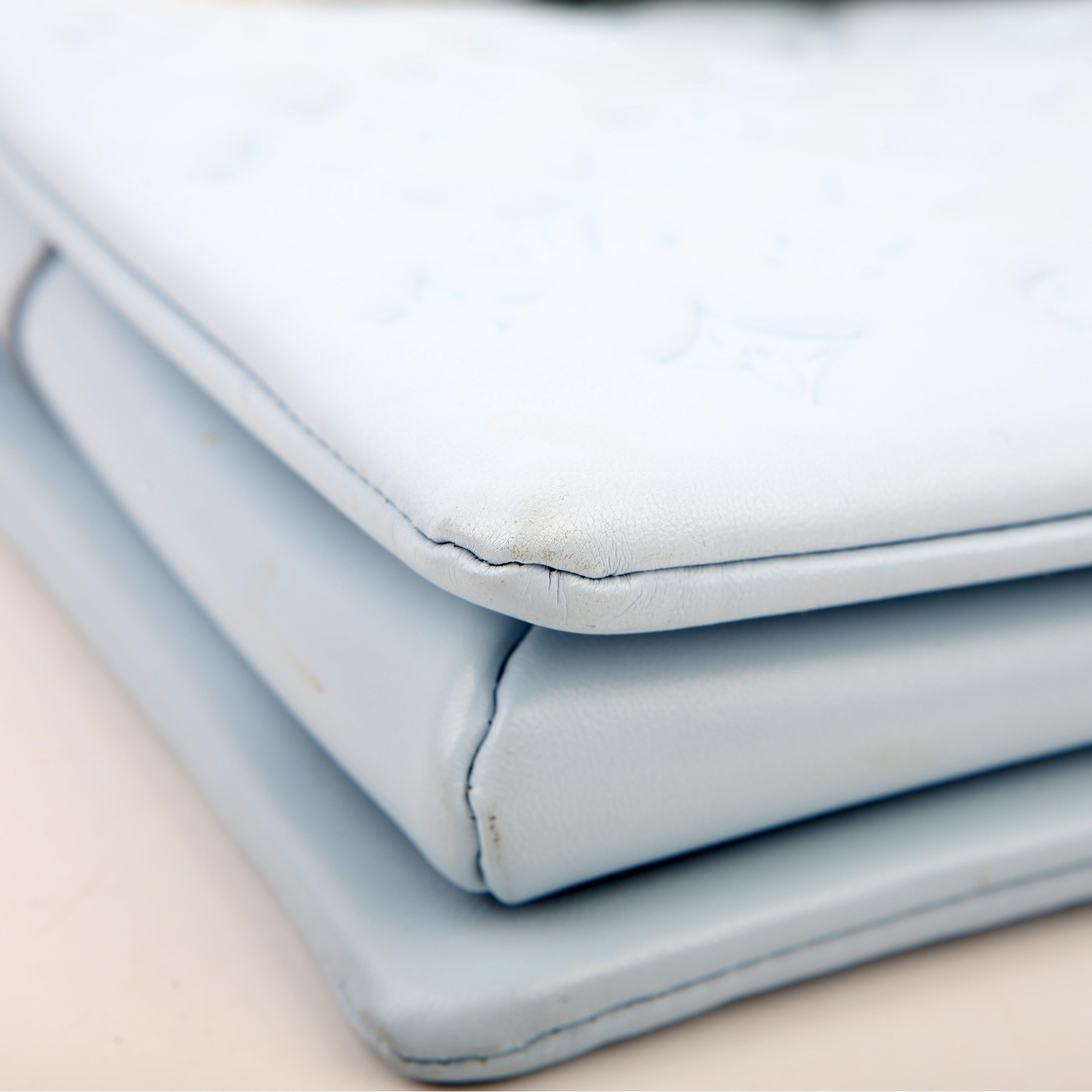 Coussin PM NV Lambskin Blue