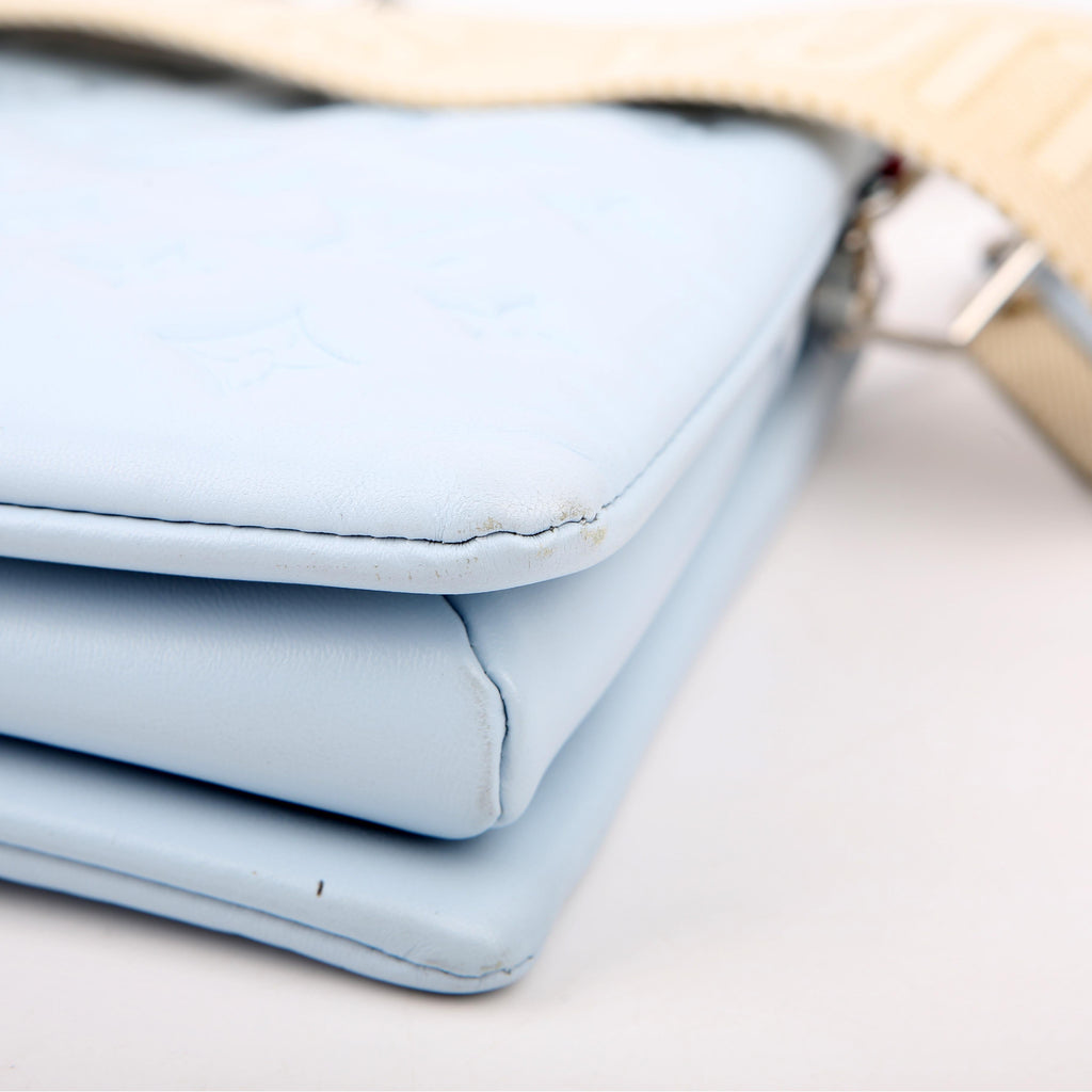 Coussin PM NV Lambskin Blue
