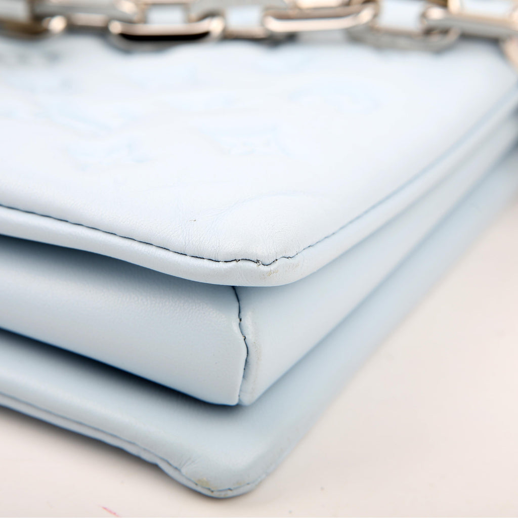 Coussin PM NV Lambskin Blue