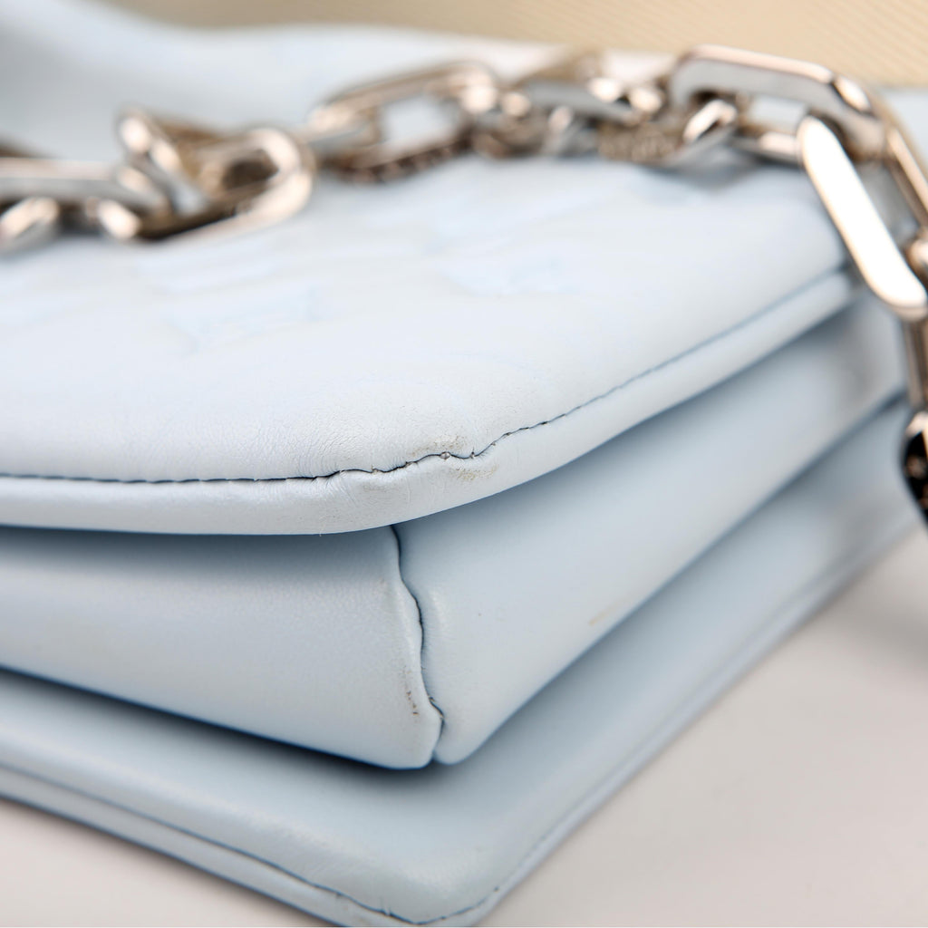 Coussin PM NV Lambskin Blue