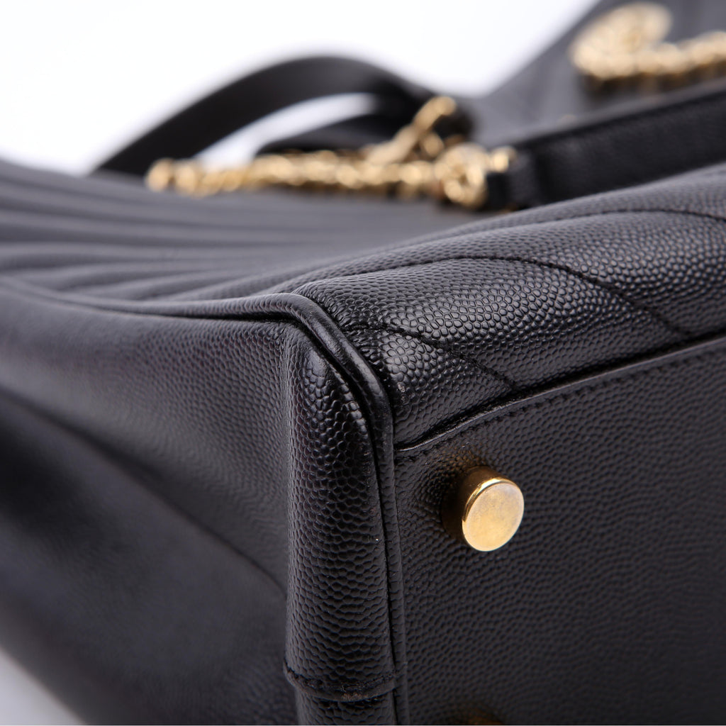 Grain De Poudre Shopping Tote Black