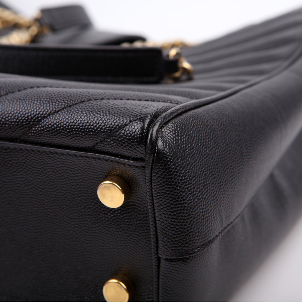 Grain De Poudre Shopping Tote Black