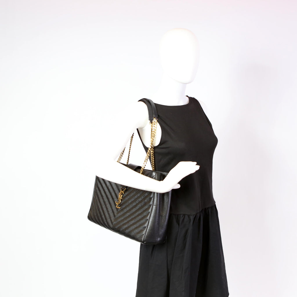 Grain De Poudre Shopping Tote Black