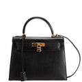 Hermes Kelly 28 Ardennes 1997 Black/Gold