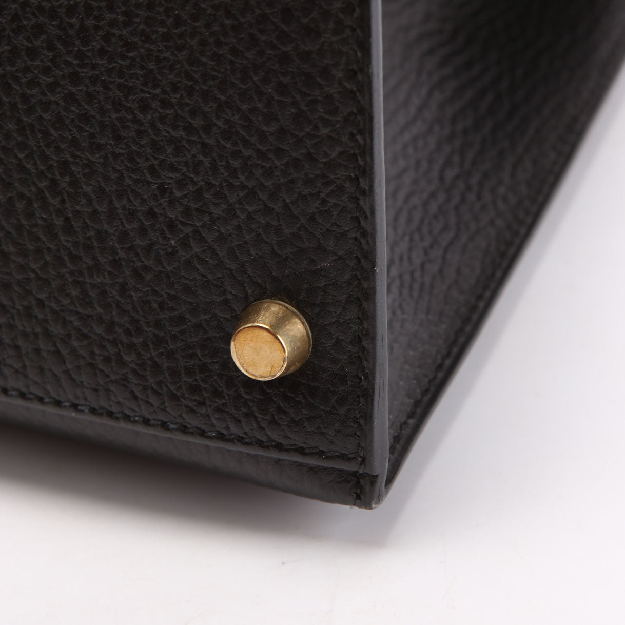 Hermes Kelly 28 Ardennes 1997 Black/Gold