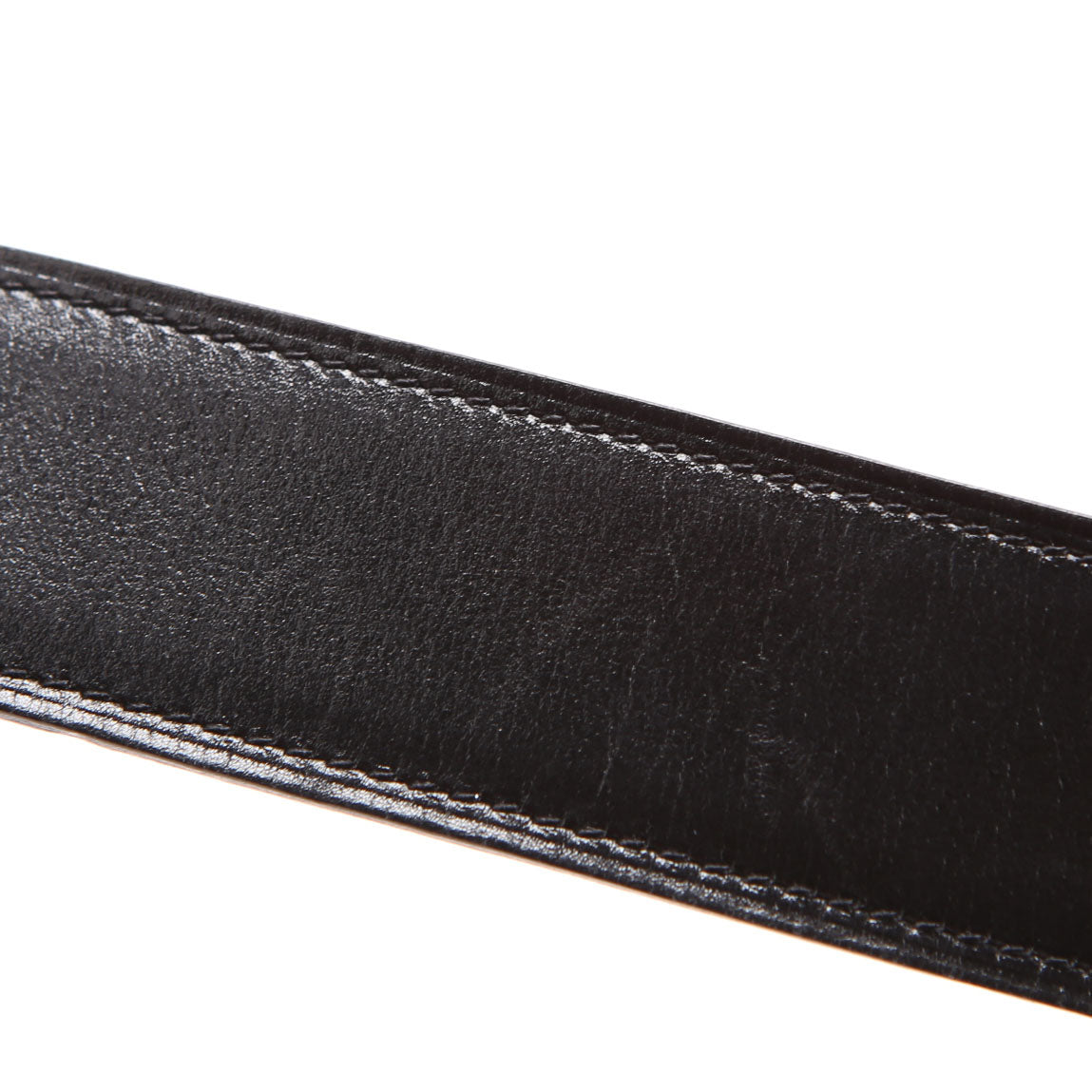 Hermes Pegase Reversible Leather Belt Size 85 Black/Orange
