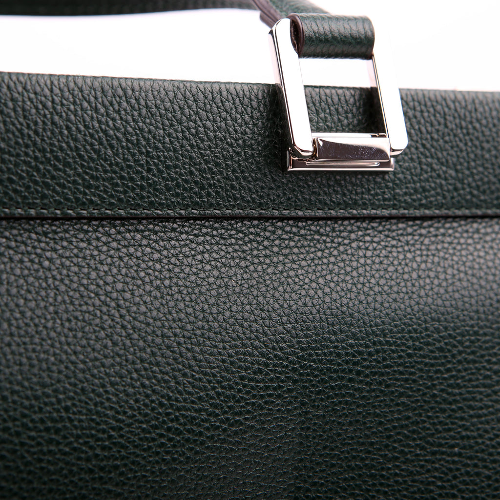 Gucci 564714 Zumi Top Handle Medium Green