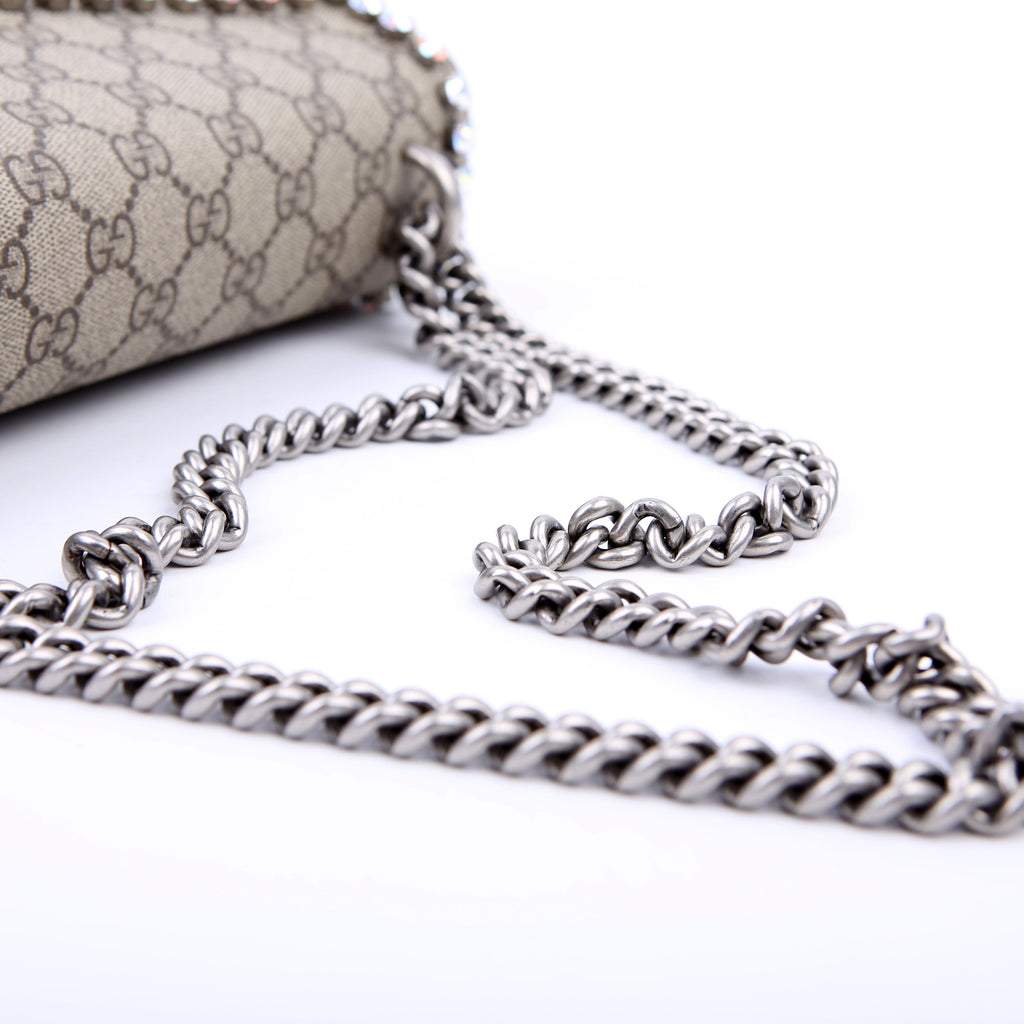 Gucci 400249 Dionysus GG Crystals Small Pink