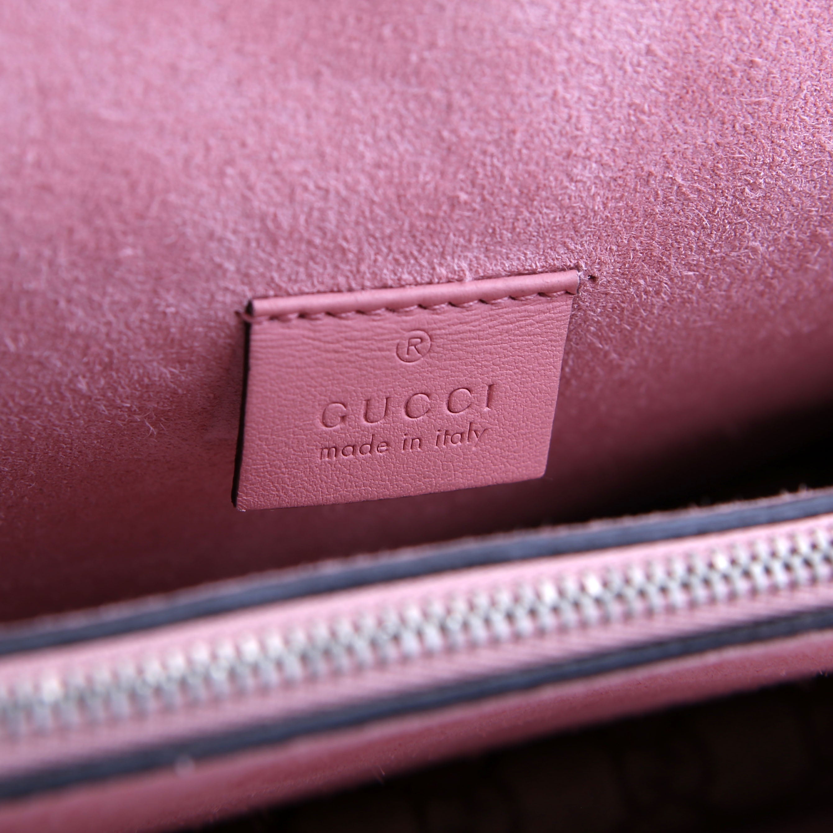 Gucci 400249 Dionysus GG Crystals Small Pink