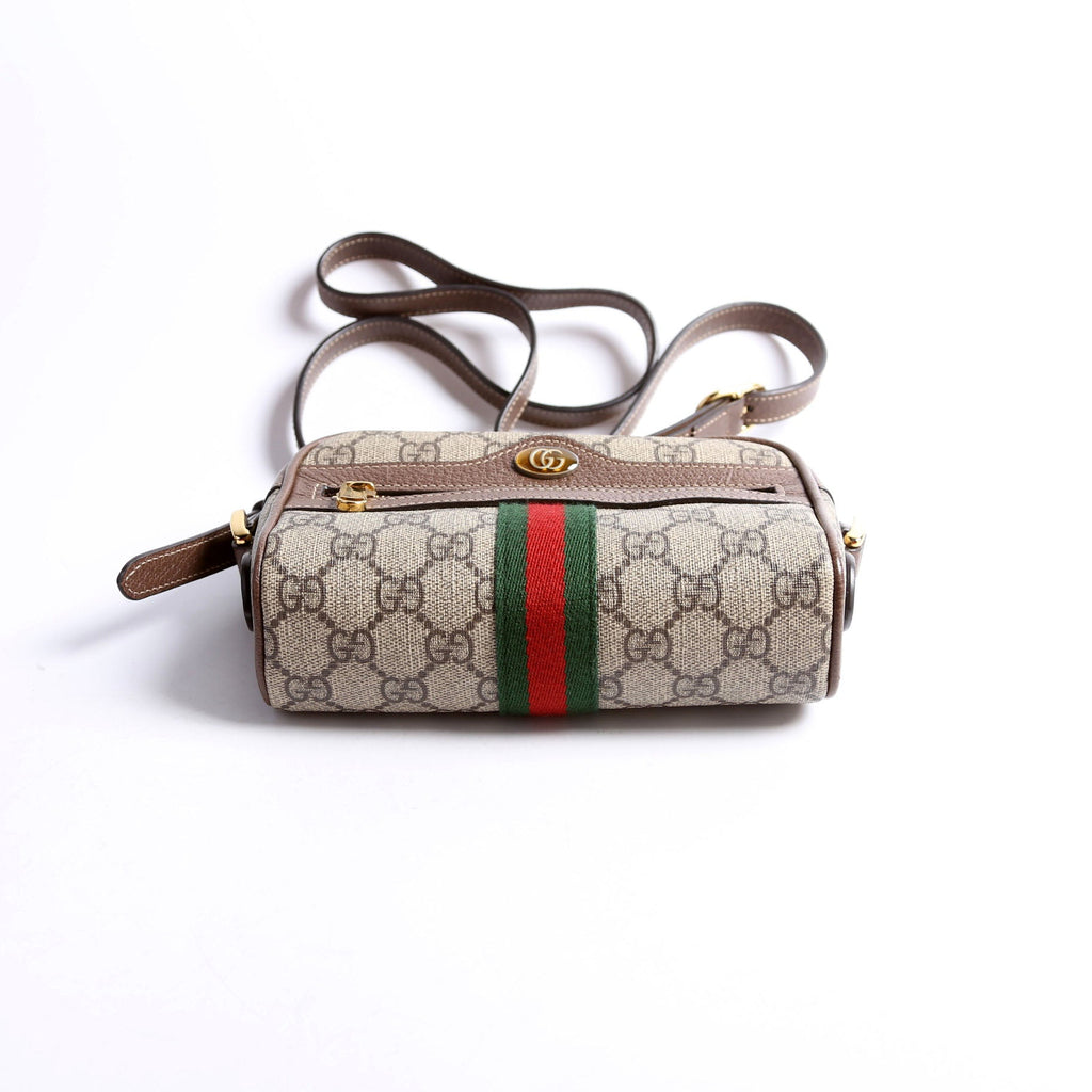 Gucci 517350 GG Supreme Mini Ophidia Brown