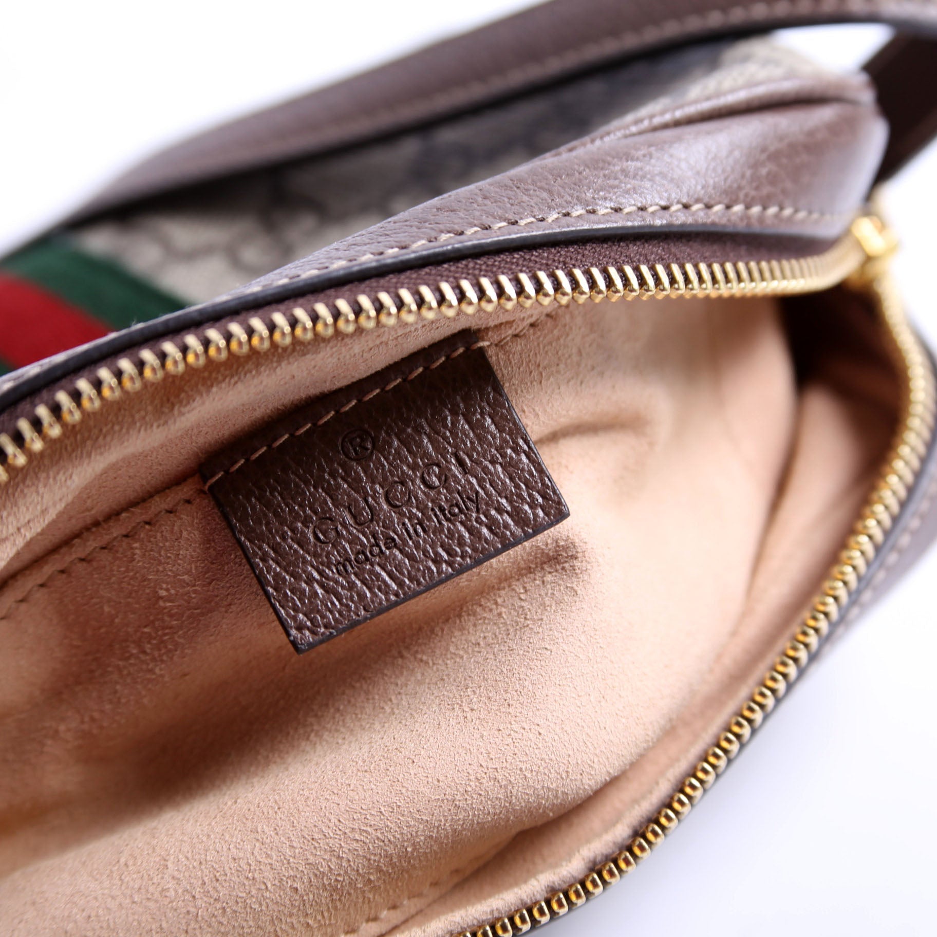 Gucci 517350 GG Supreme Mini Ophidia Brown