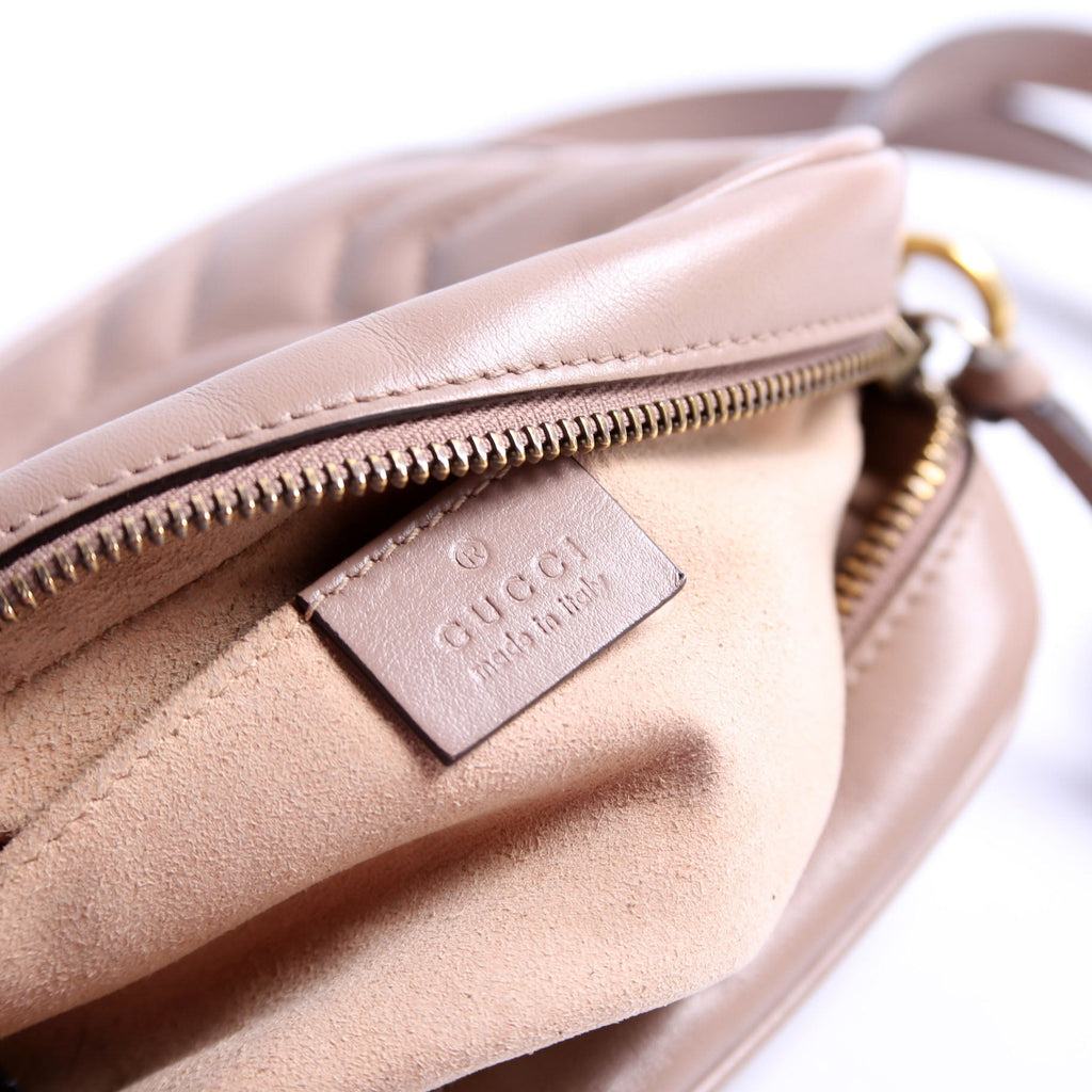 448065 Marmont Mini Camera Bag Tan