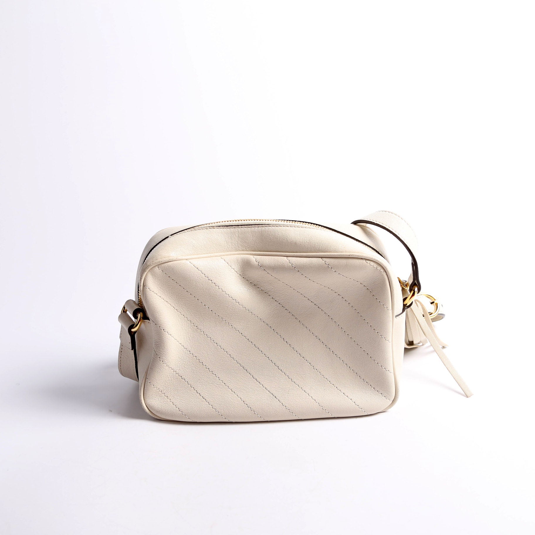 Gucci 742360 Blondie Small Shoulder Bag White