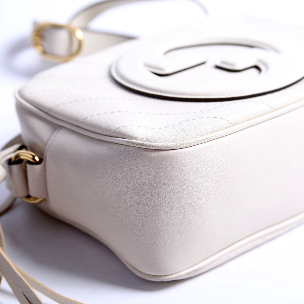 Gucci 742360 Blondie Small Shoulder Bag White