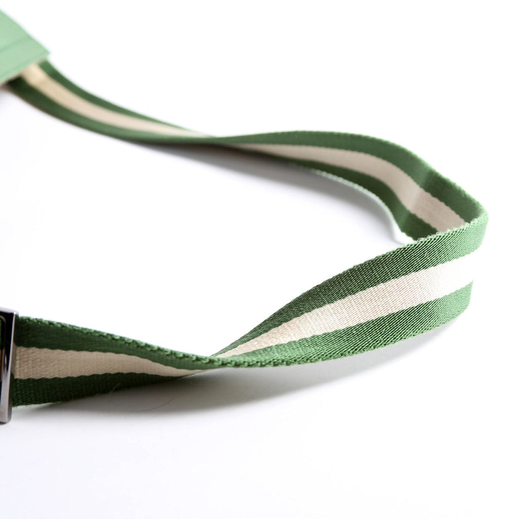 28566 GG Canvas Waist Bag Green
