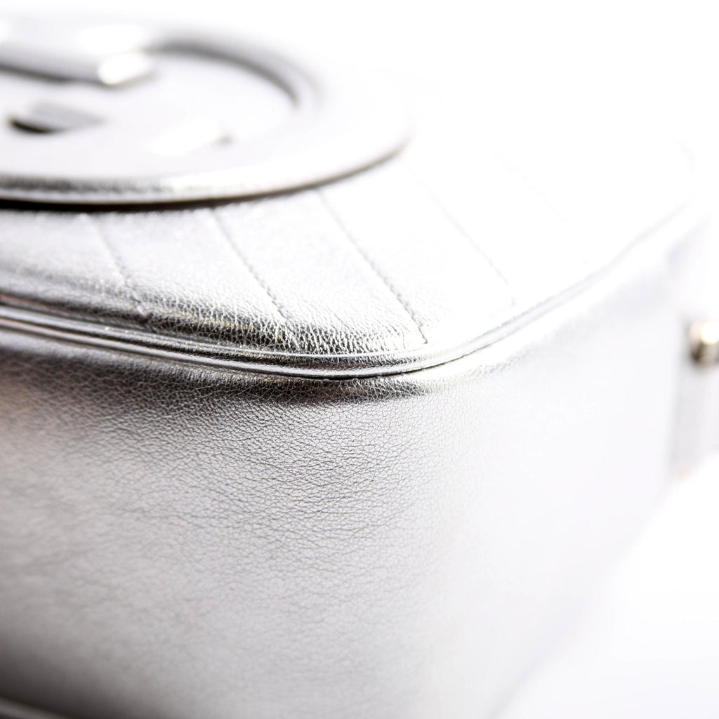 Gucci 742360 Blondie Small Shoulder Bag Silver