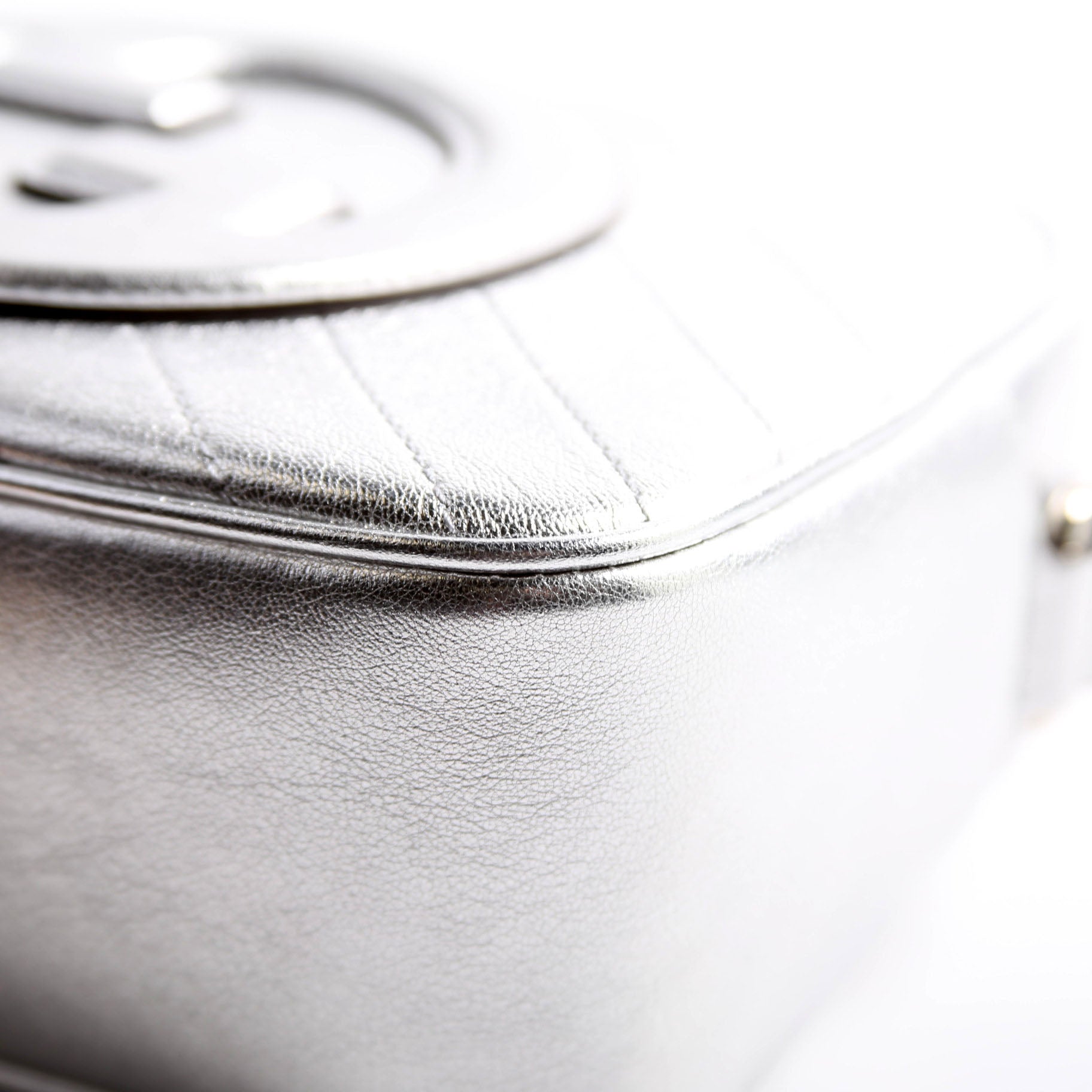 Gucci 742360 Blondie Small Shoulder Bag Silver