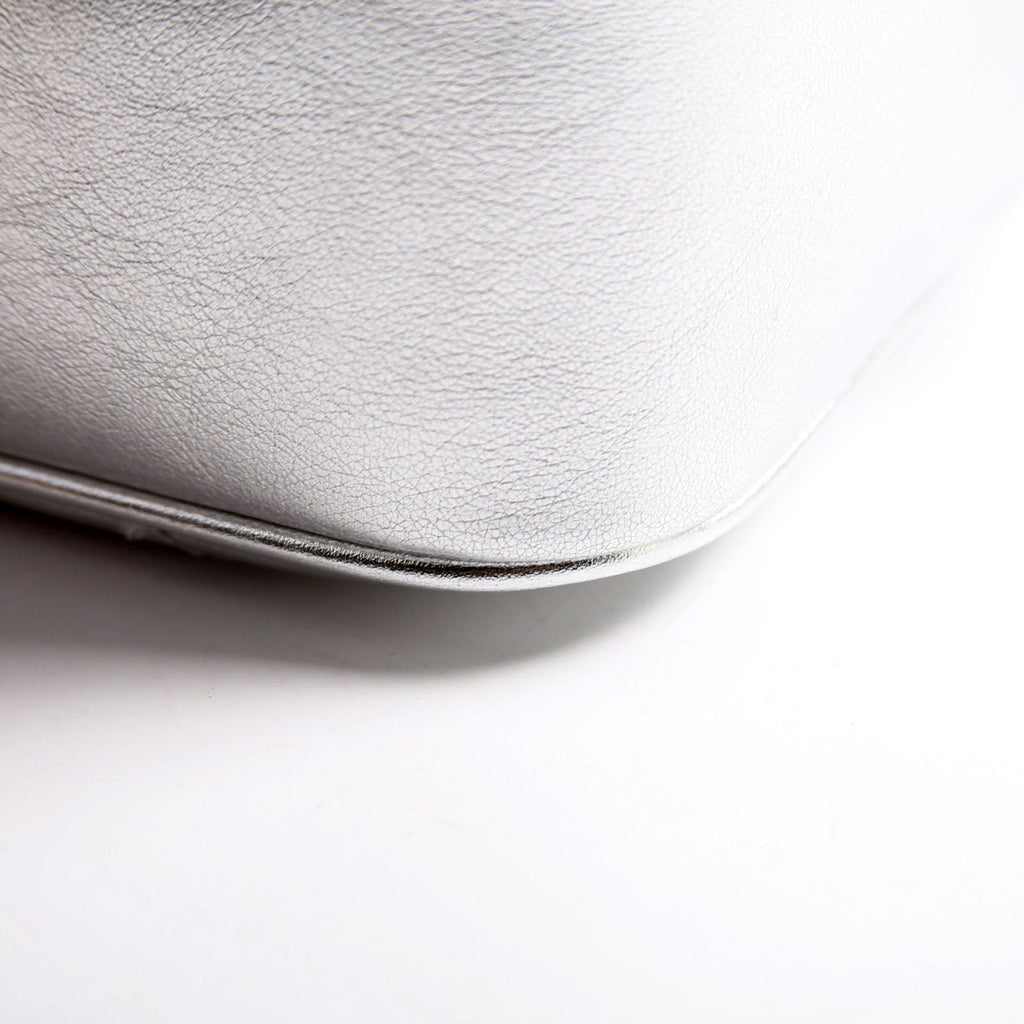 Gucci 742360 Blondie Small Shoulder Bag Silver