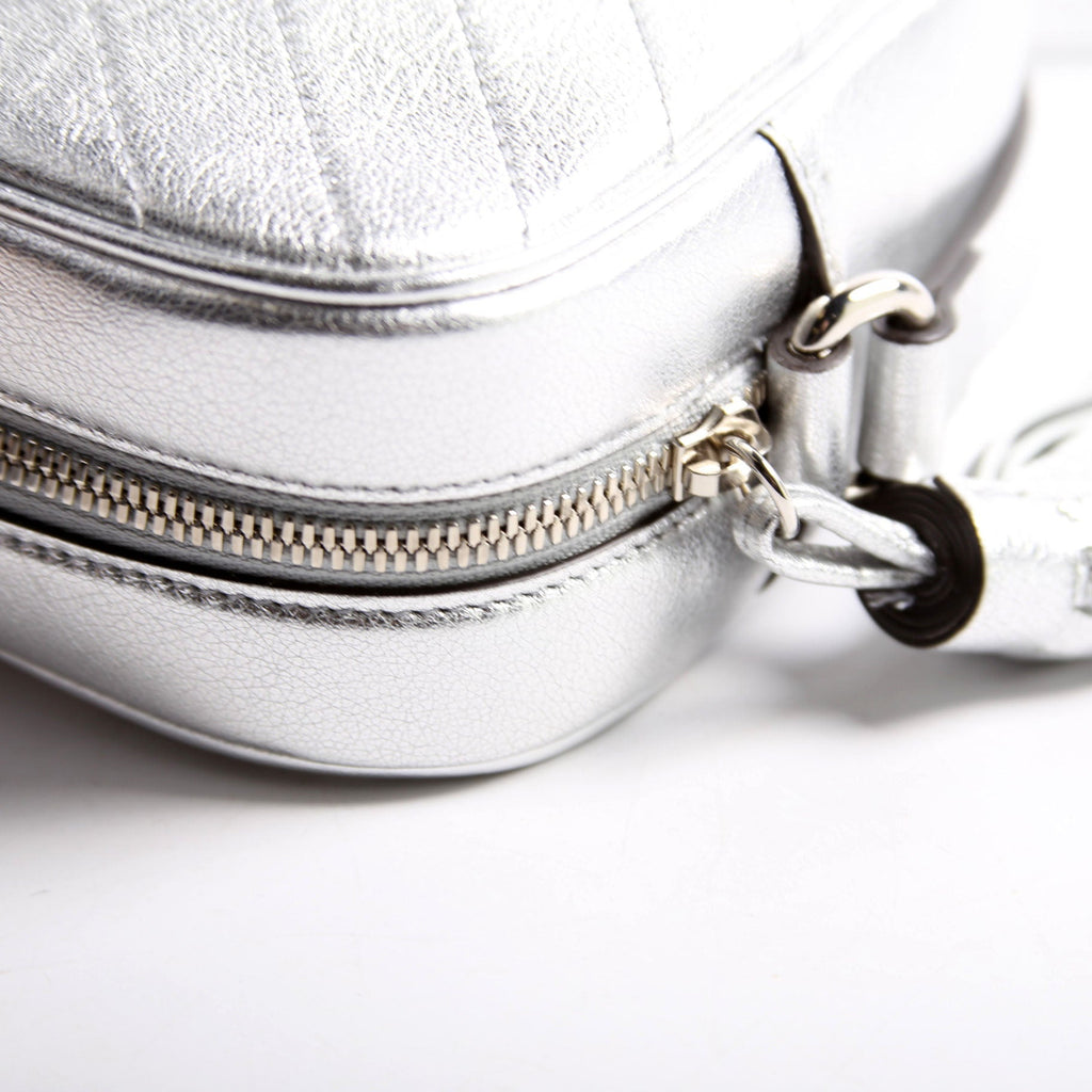 Gucci 742360 Blondie Small Shoulder Bag Silver