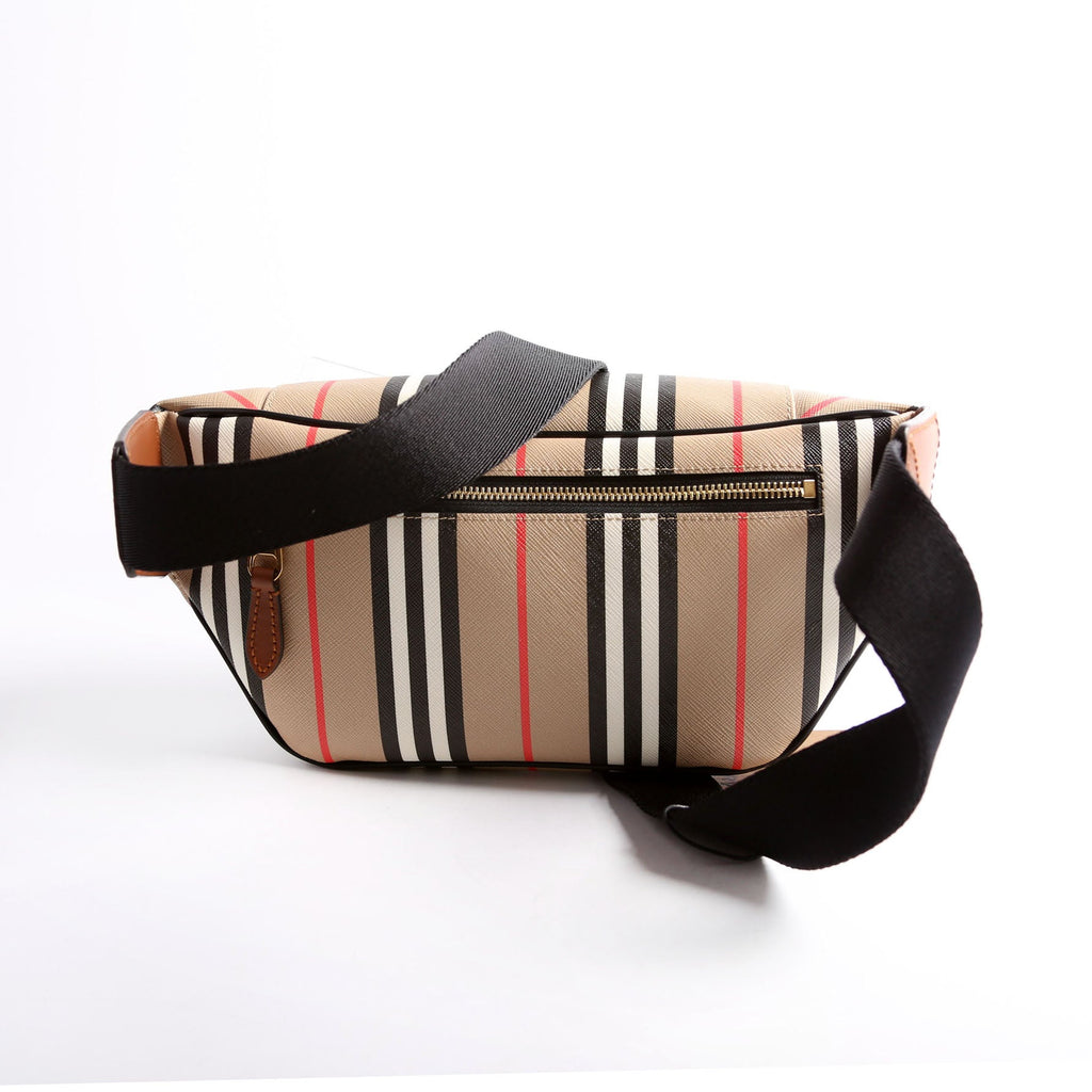 8026838 Icon E-Canvas Striped Belt Bag