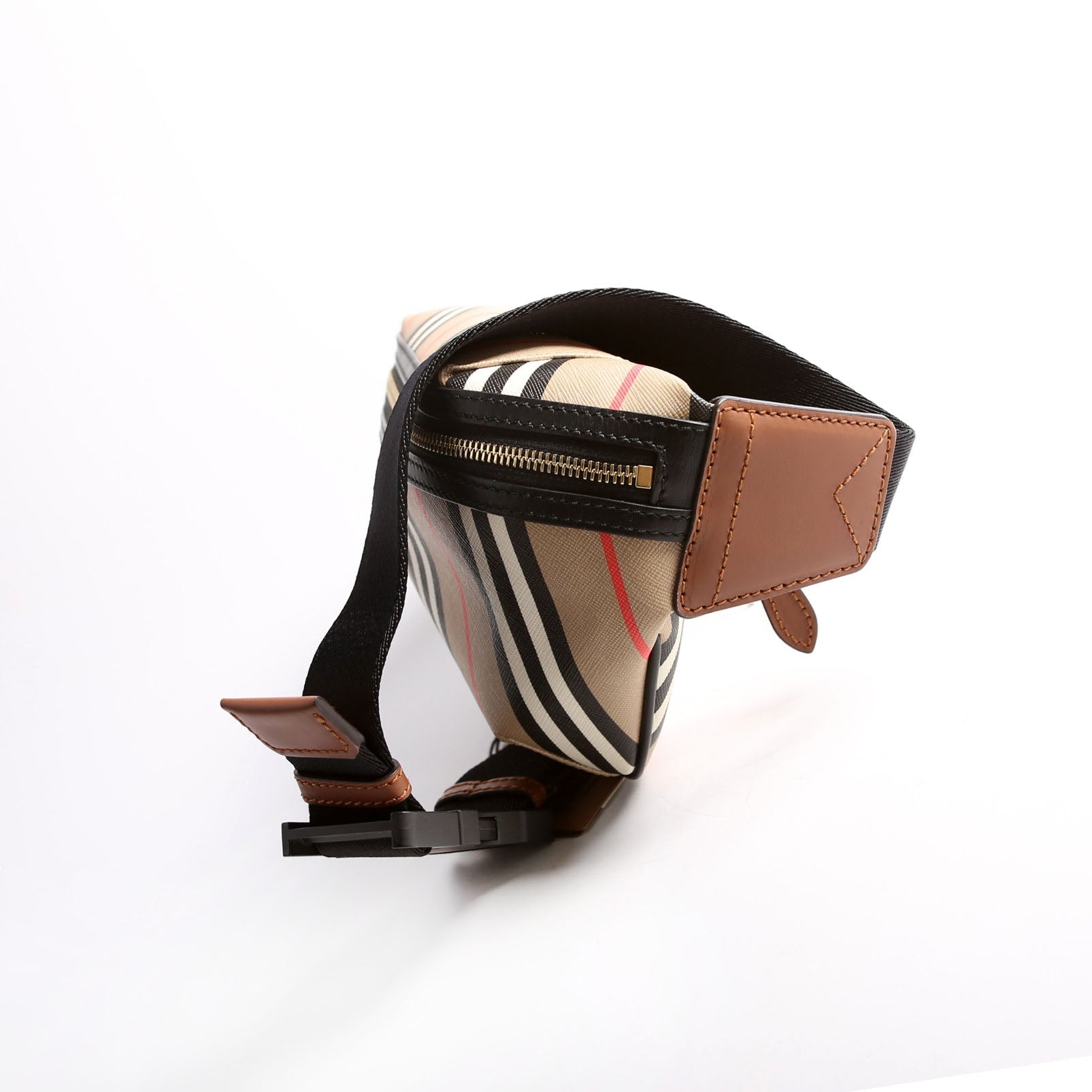8026838 Icon E-Canvas Striped Belt Bag