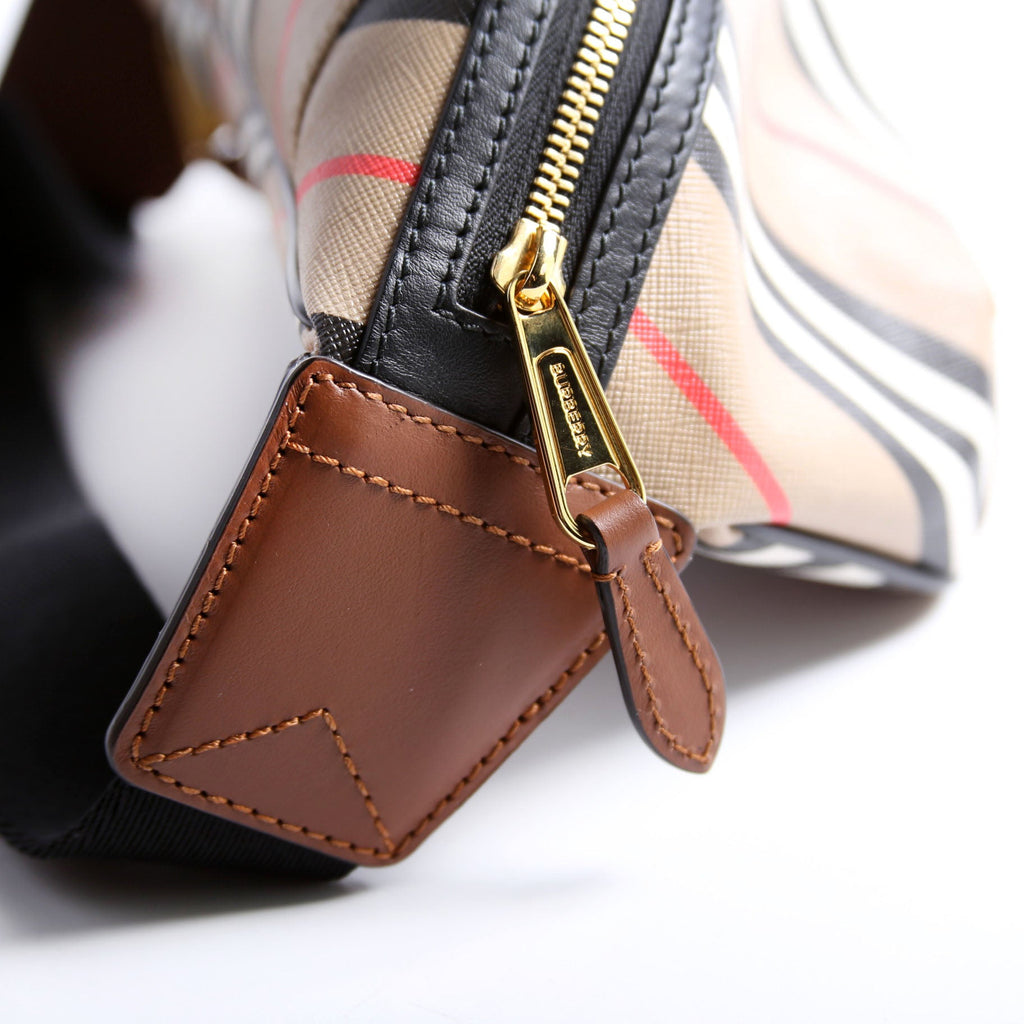 8026838 Icon E-Canvas Striped Belt Bag