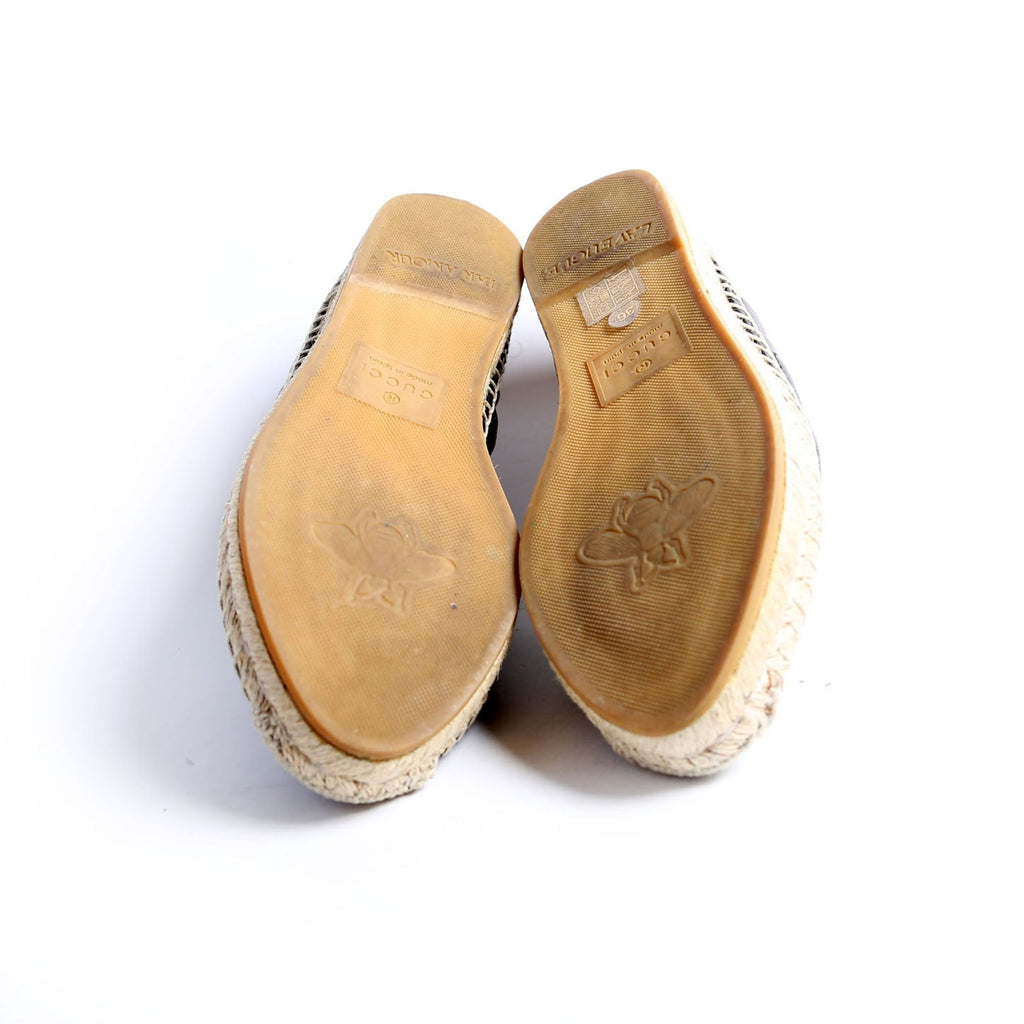 Gucci GG Marmont Espadrille Size 36