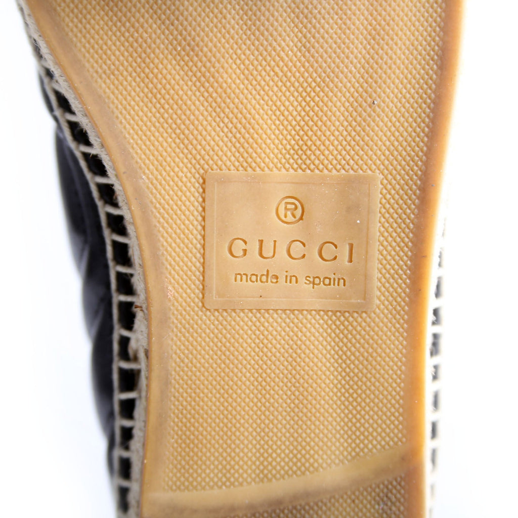 Gucci GG Marmont Espadrille Size 36