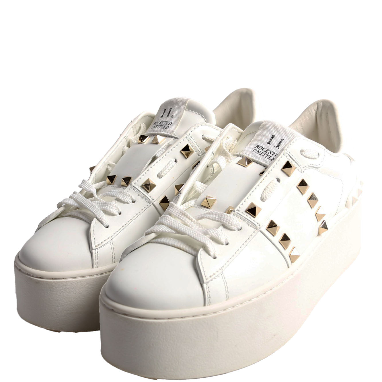 Rockstud Platform Sneakers Size 38.5