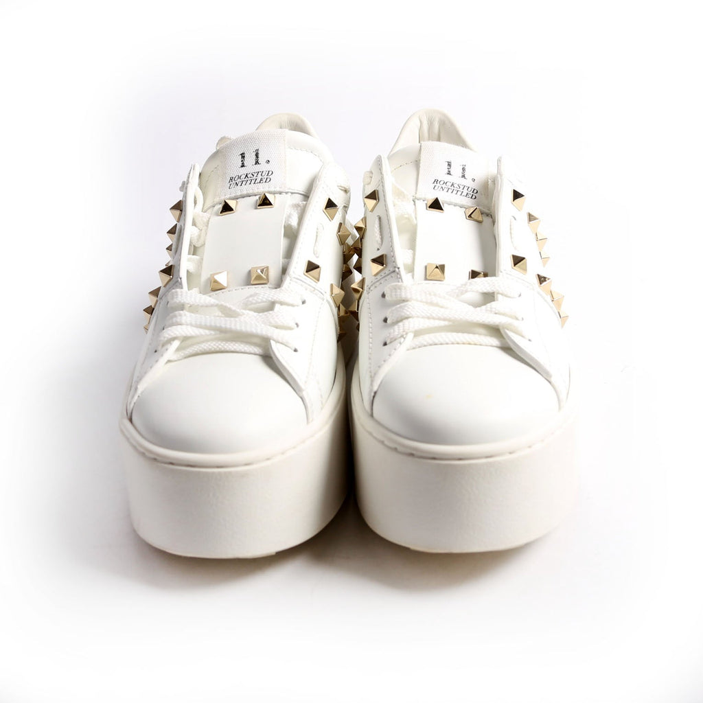 Rockstud Platform Sneakers Size 38.5