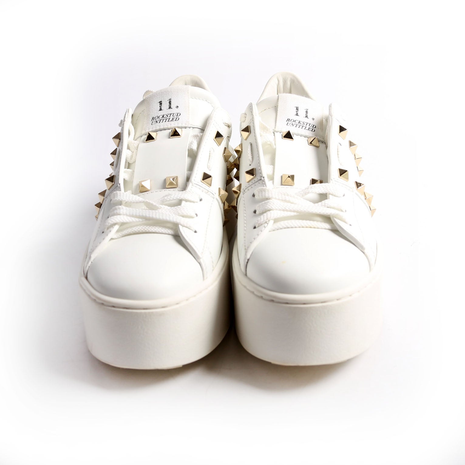 Rockstud Platform Sneakers Size 38.5