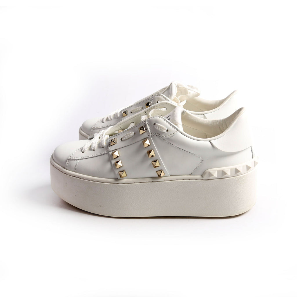 Rockstud Platform Sneakers Size 38.5