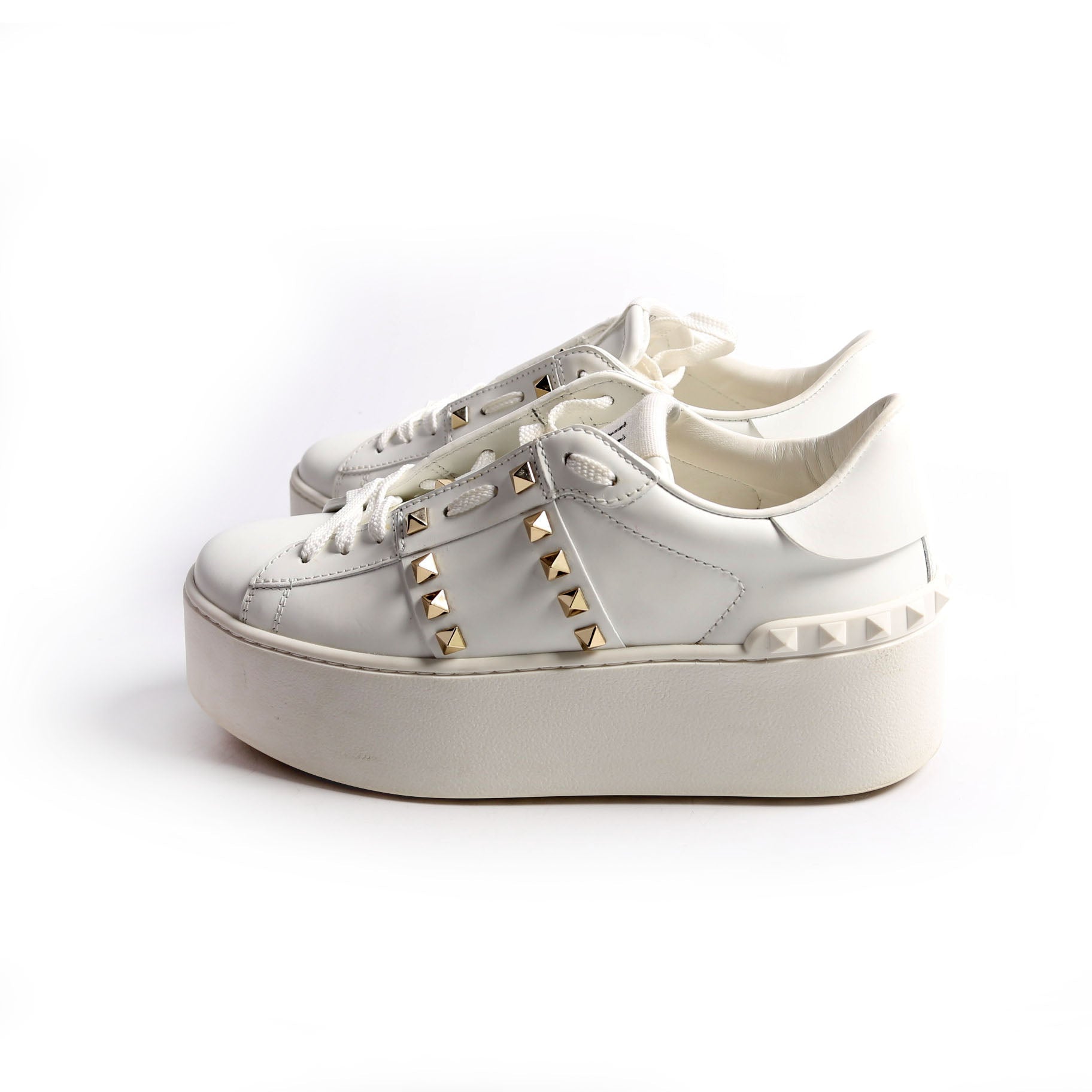Rockstud Platform Sneakers Size 38.5