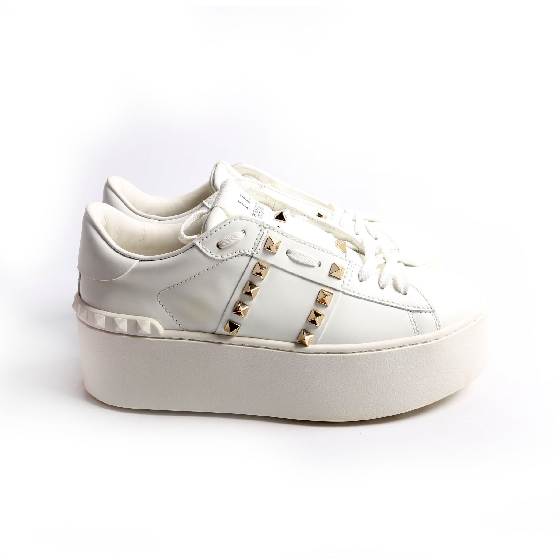 Rockstud Platform Sneakers Size 38.5
