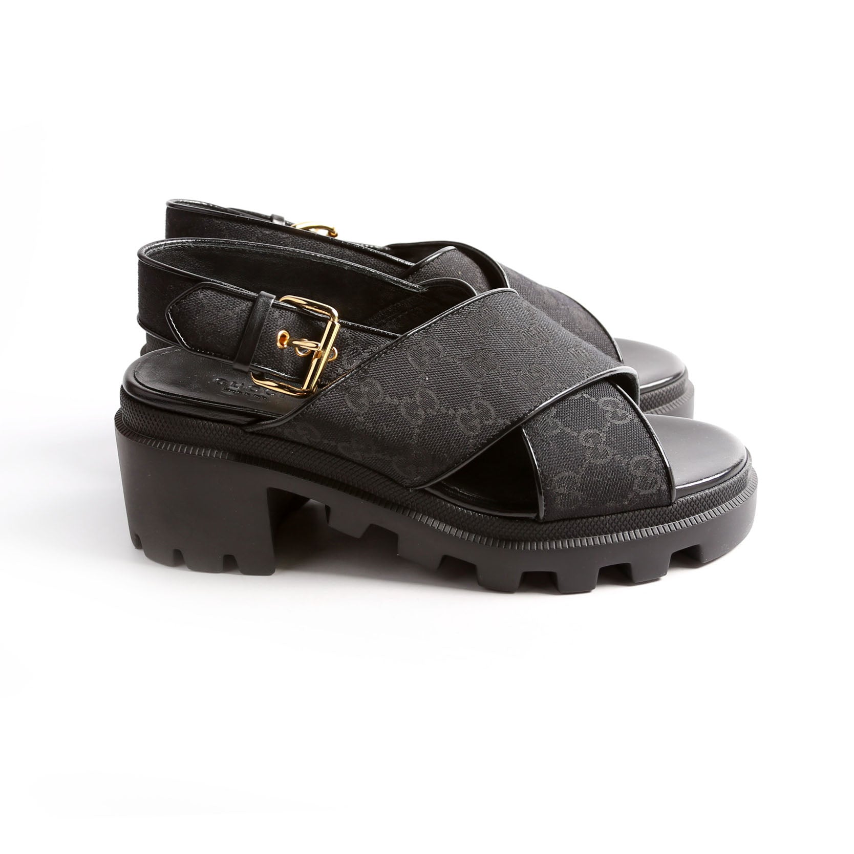 Granada Kid Trip Lug Sole Size 39.5 Black