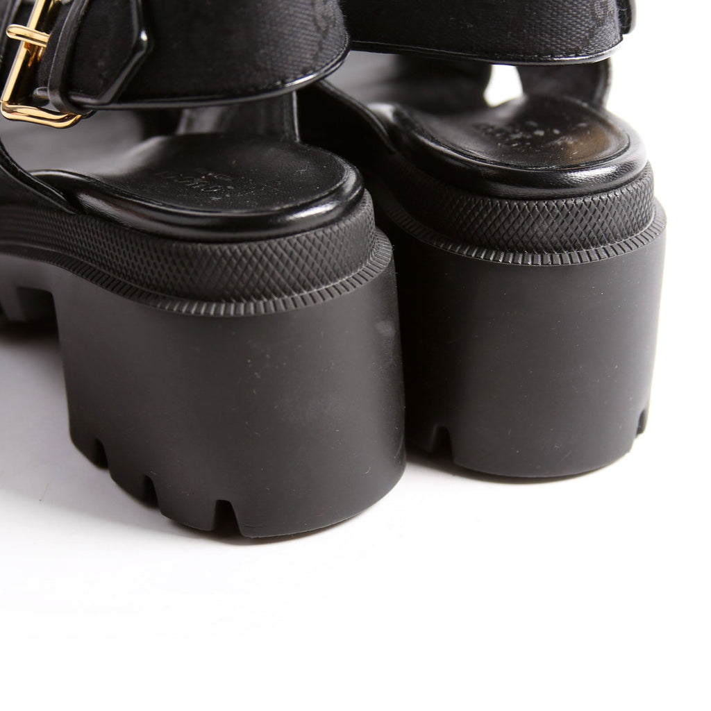 Granada Kid Trip Lug Sole Size 39.5 Black