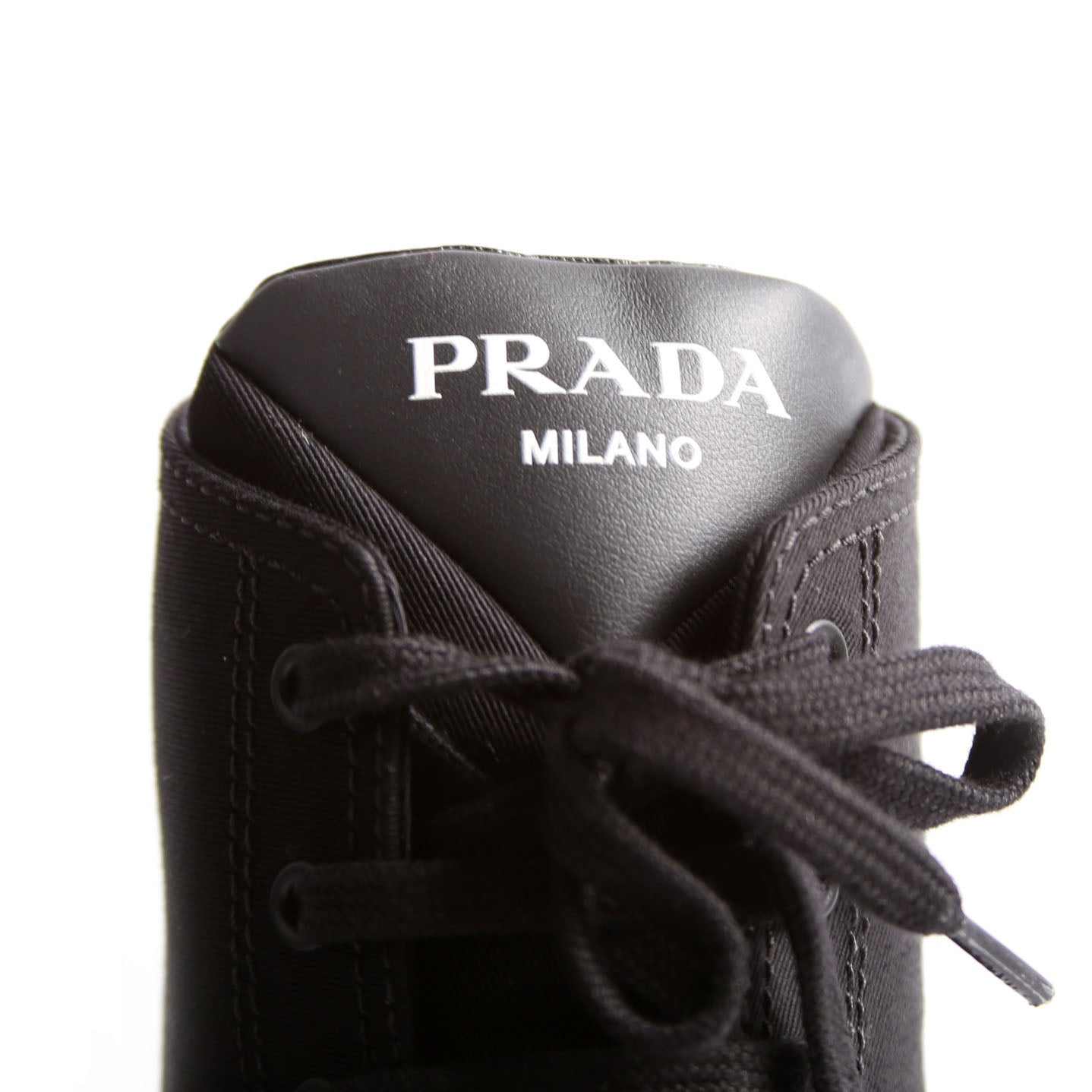 Prada Pointed Toe Sneaker Kitten Heel Size 37.5