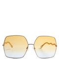 CH0054S Oversized Sunglasses Gold