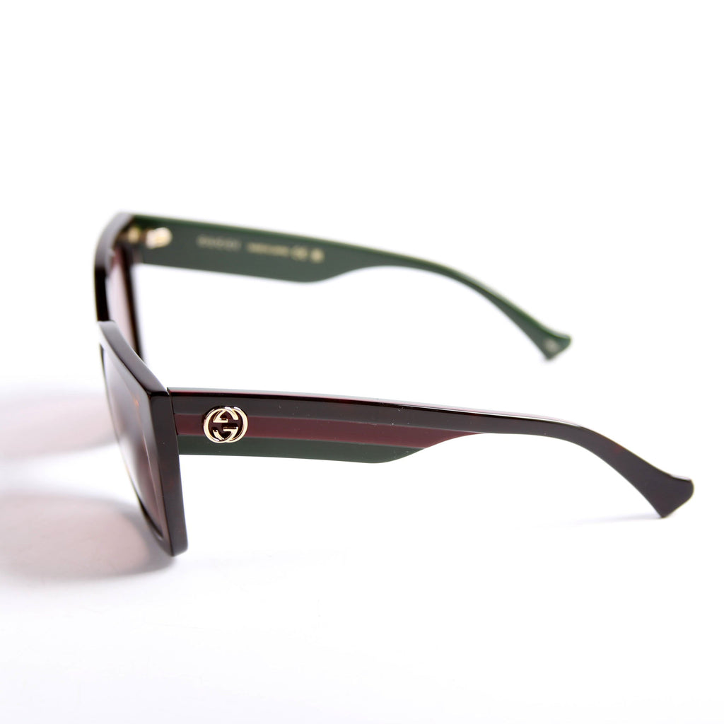 GG1300S Oversized Sunglasses Brown