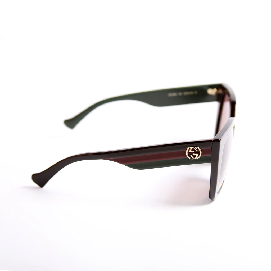 GG1300S Oversized Sunglasses Brown