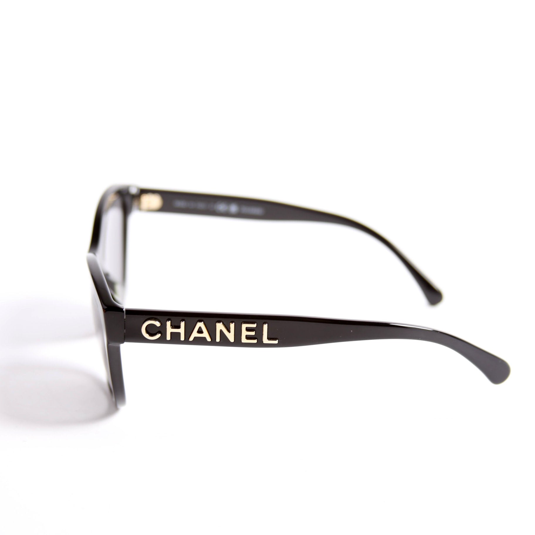 5458-A Butterfly Acetate Sunglasses Black
