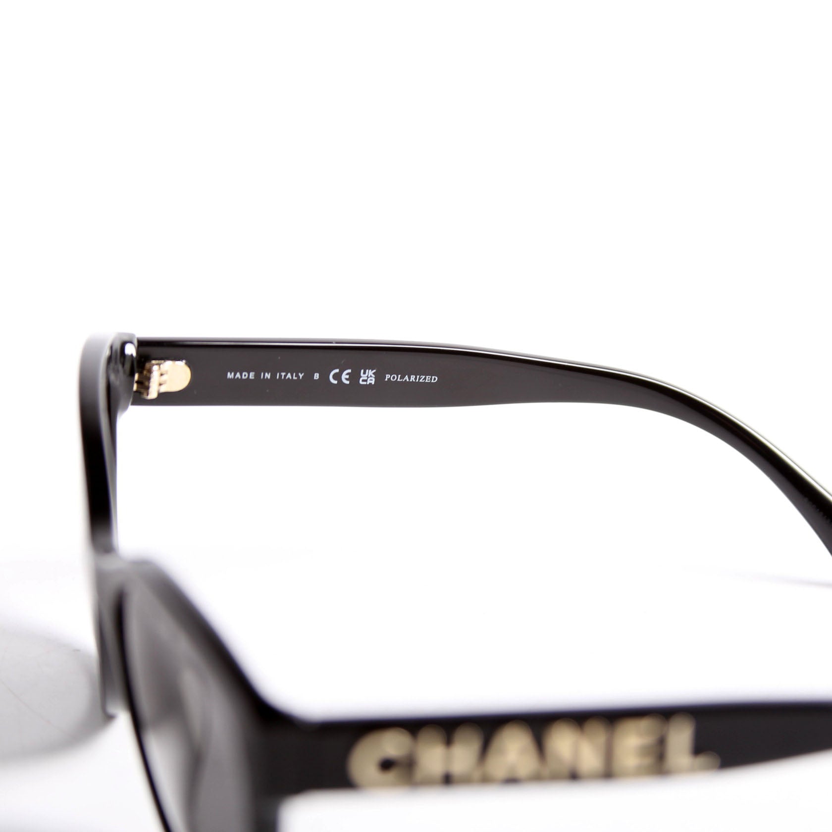 5458-A Butterfly Acetate Sunglasses Black