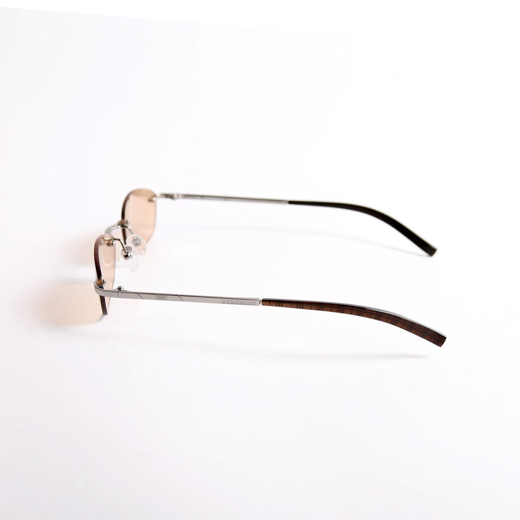 B8378/S Rimless Sunglasses Brown