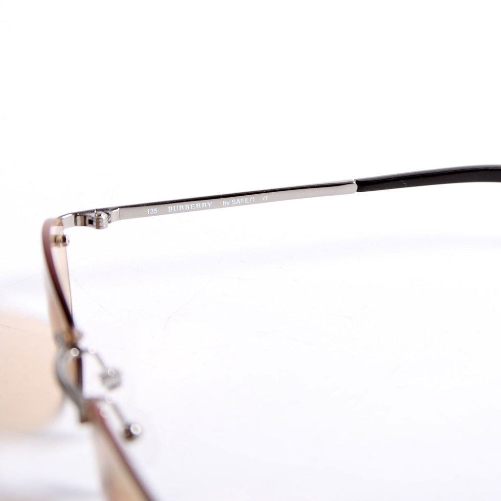 B8378/S Rimless Sunglasses Brown