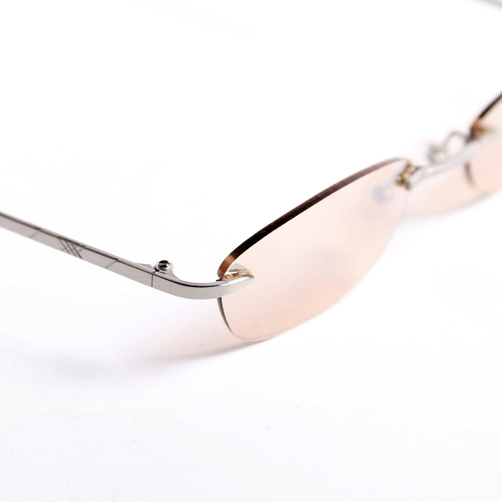 B8378/S Rimless Sunglasses Brown